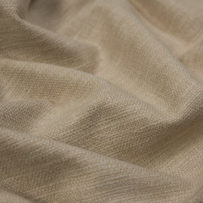 Polyester and Cotton Woven - Wheat - British Imported Detail