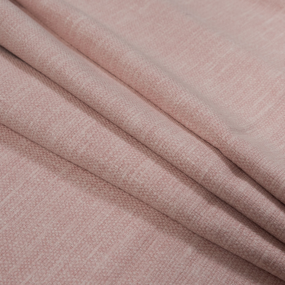 Polyester and Cotton Woven - Rose - British Imported Folded