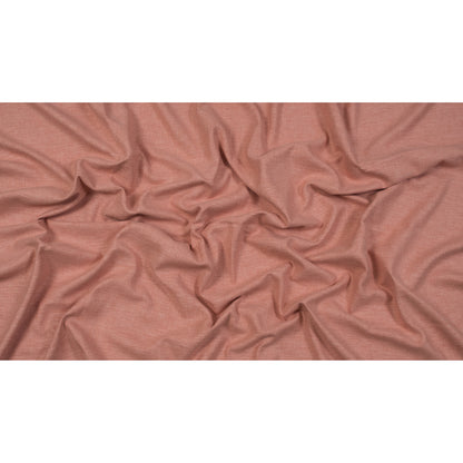 Polyester and Cotton Woven - Coral - British Imported Full