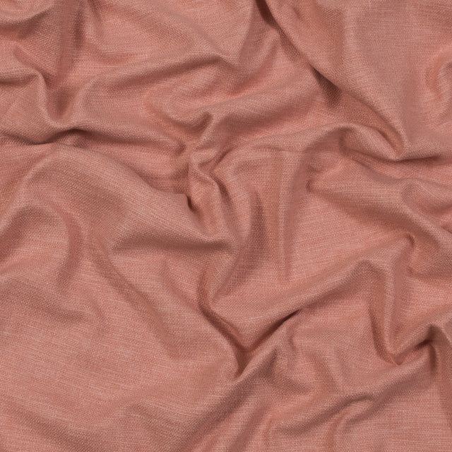 Polyester and Cotton Woven - Coral - British Imported
