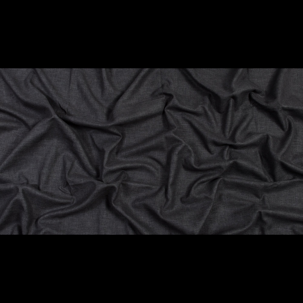 Polyester and Cotton Woven - Charcoal - British Imported Full