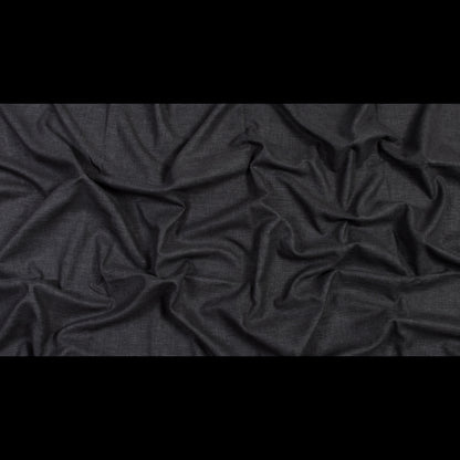 Polyester and Cotton Woven - Charcoal - British Imported Full