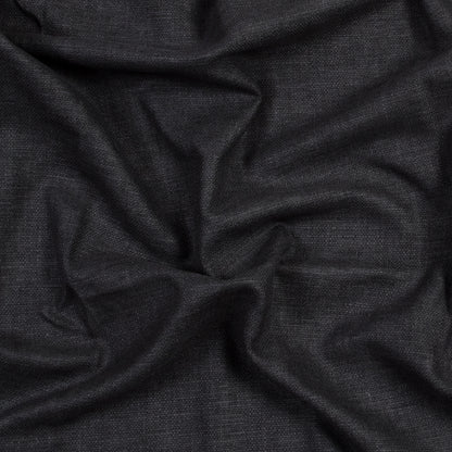 Polyester and Cotton Woven - Charcoal - British Imported