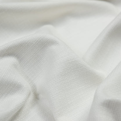 Polyester and Cotton Woven - Ivory - British Imported Detail