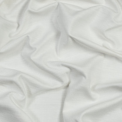 Polyester and Cotton Woven - Ivory - British Imported