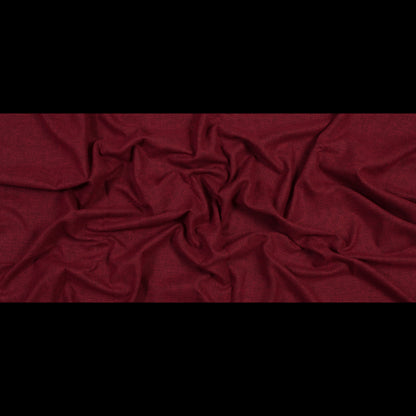 Polyester and Cotton Woven - Merlot - British Imported Full