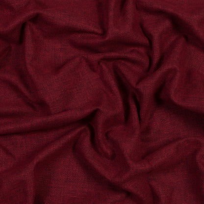 Polyester and Cotton Woven - Merlot - British Imported