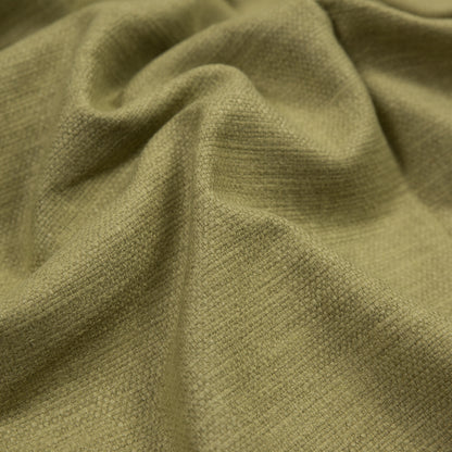 Polyester and Cotton Woven - Olive - British Imported Detail