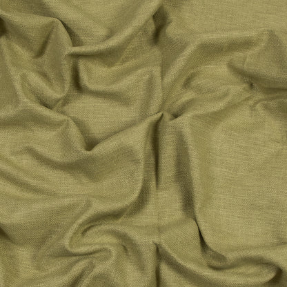 Polyester and Cotton Woven - Olive - British Imported