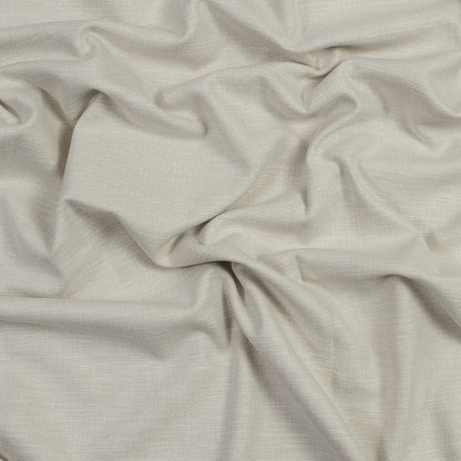 Polyester and Cotton Woven - Oyster - British Imported