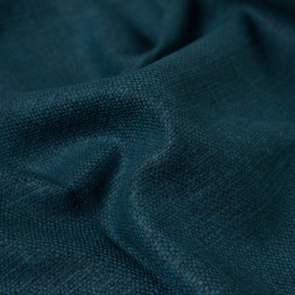Polyester and Cotton Woven - Peacock - British Imported Detail