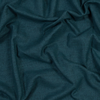 Polyester and Cotton Woven - Peacock - British Imported