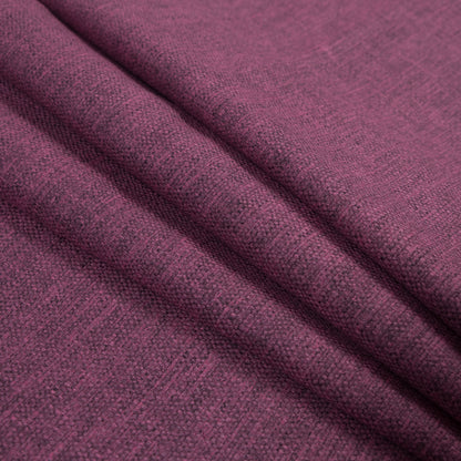 Polyester and Cotton Woven - Plum - British Imported Folded