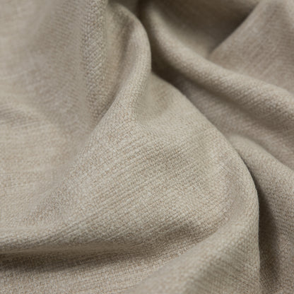 Polyester and Cotton Woven - Sand - British Imported Detail