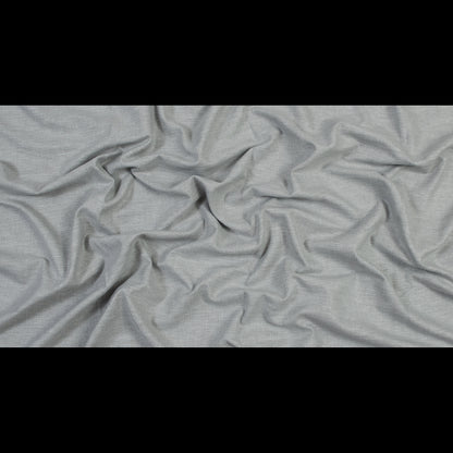 Polyester and Cotton Woven - Silver - British Imported Full