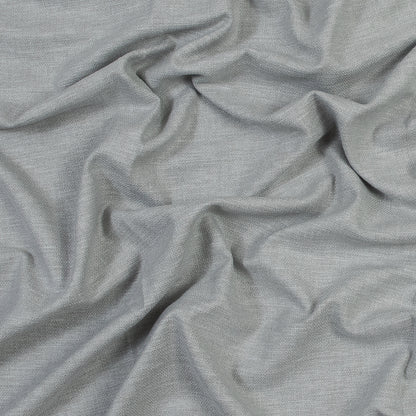 Polyester and Cotton Woven - Silver - British Imported