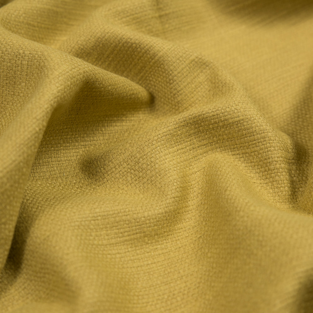 Polyester and Cotton Woven - Sunflower - British Imported Detail