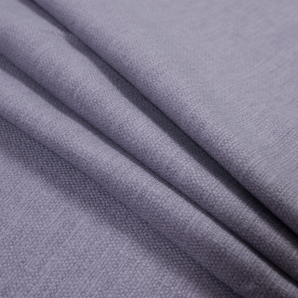 Polyester and Cotton Woven - Violet - British Imported Folded