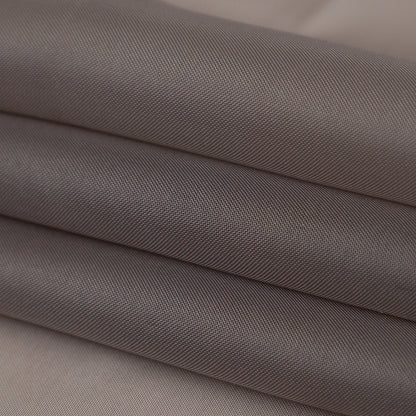 Smooth Drapery Sheers Fabric - Mole - British Imported Folded