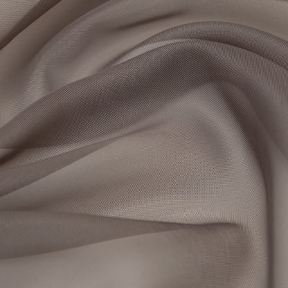 Smooth Drapery Sheers Fabric - Mole - British Imported Detail