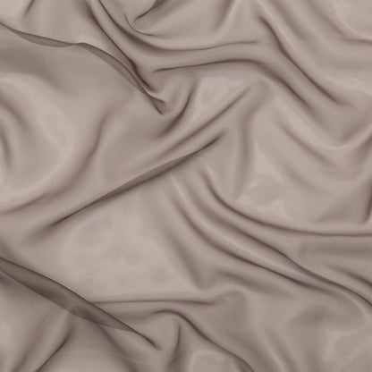 Smooth Drapery Sheers Fabric - Mole - British Imported