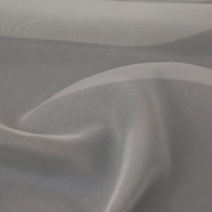Smooth Drapery Sheers Fabric - Pebble - British Imported Detail