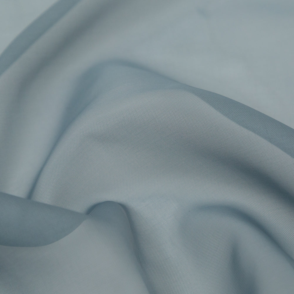 Smooth Drapery Sheers Fabric - River - British Imported Detail