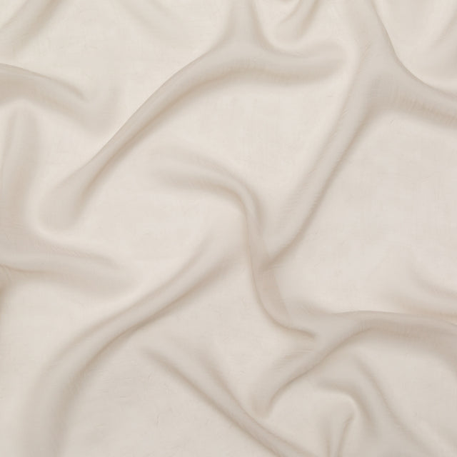 Wrinkled Drapery Sheer Fabric - Linen - British Imported