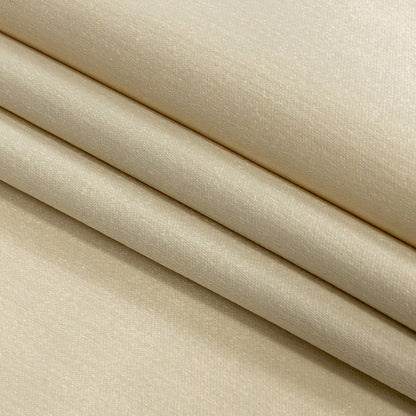 Home Decor Polyester Satin - Cream - British Imported Folded