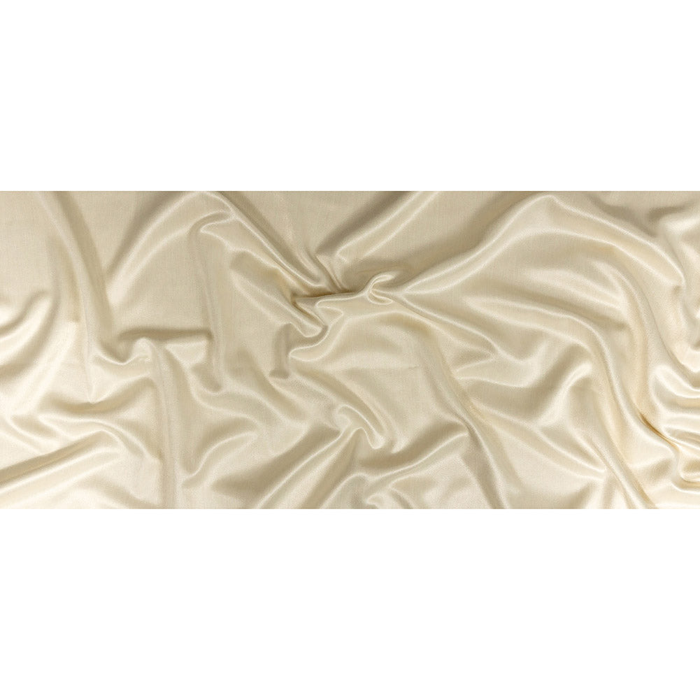 Home Decor Polyester Satin - Cream - British Imported Full