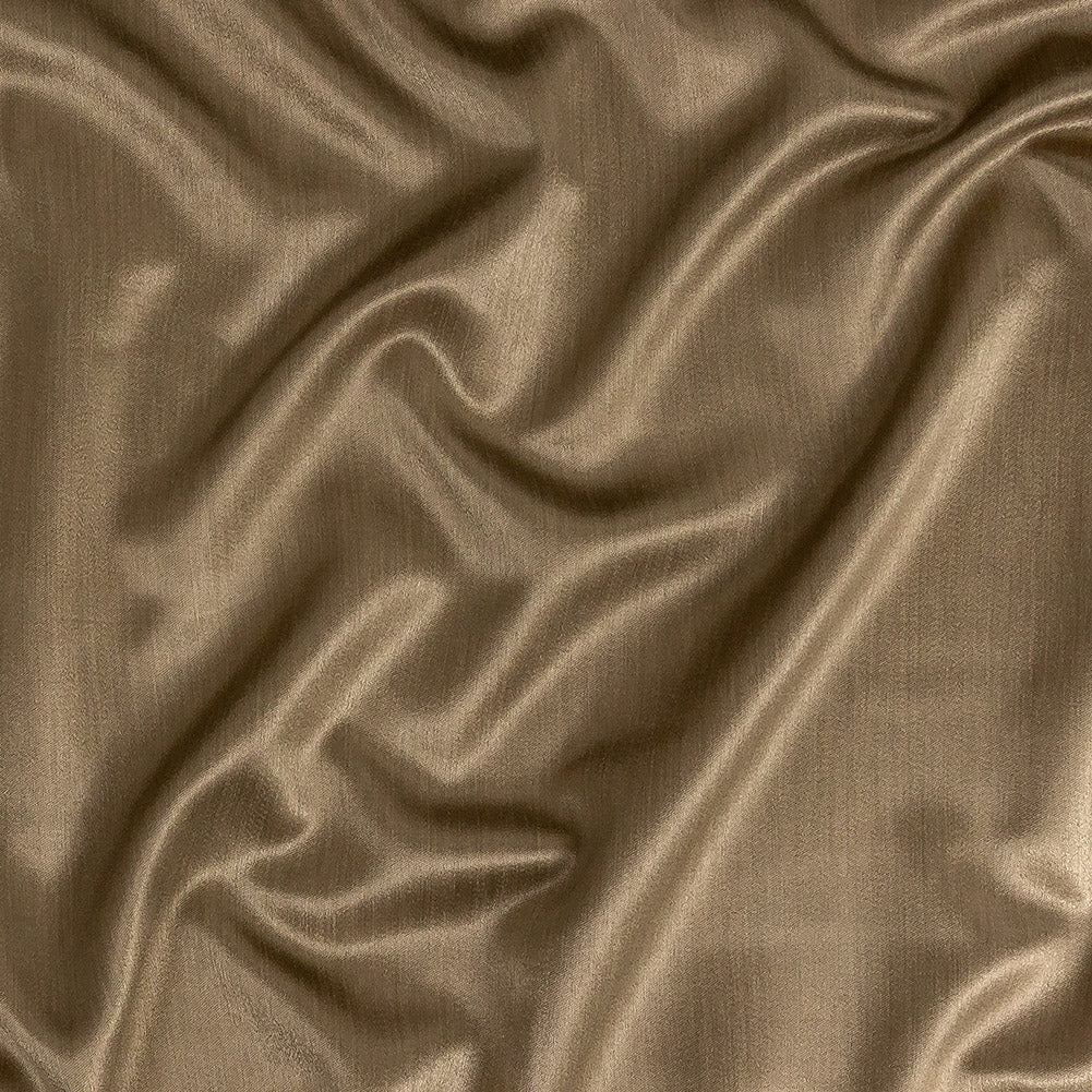 Home Decor Polyester Satin - Fawn - British Imported