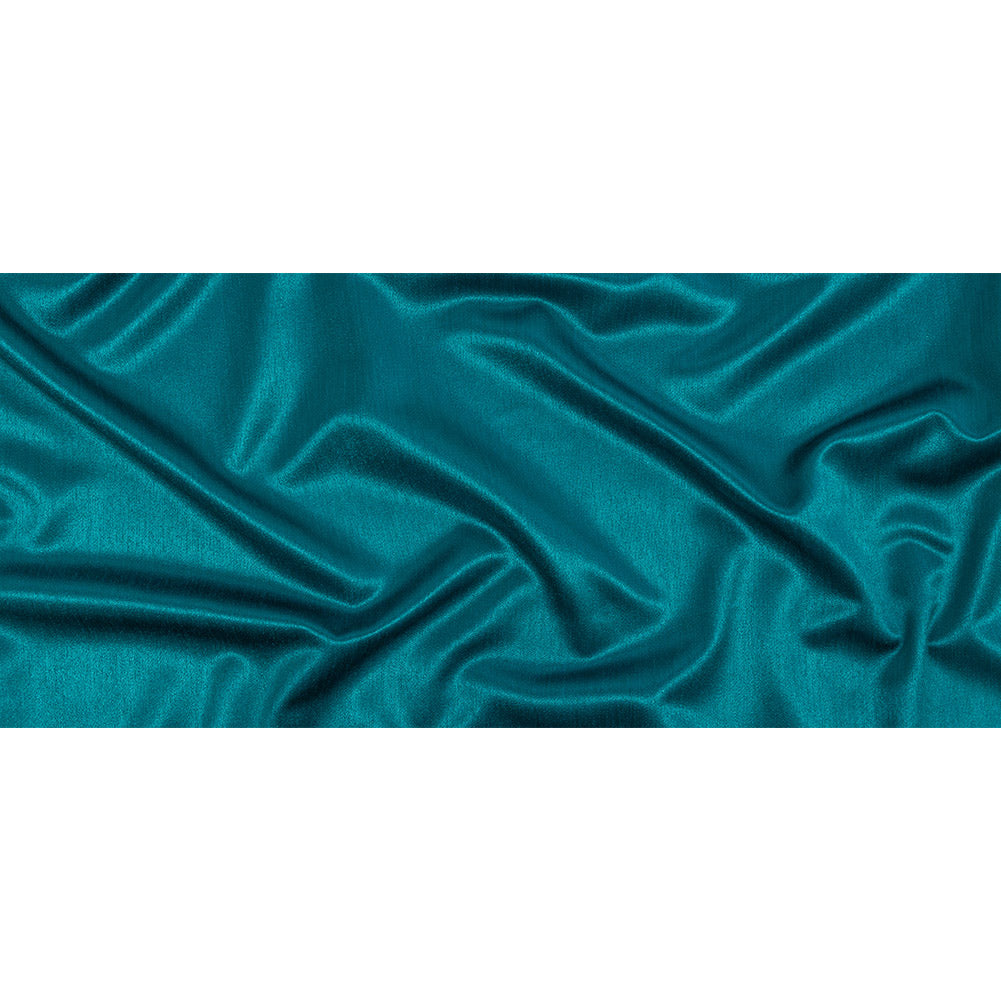 Home Decor Polyester Satin - Peacock - British Imported Full