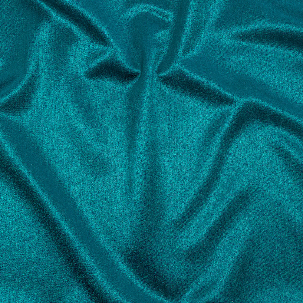 Home Decor Polyester Satin - Peacock - British Imported