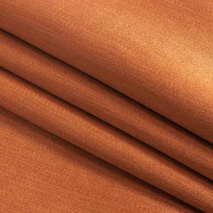 Home Decor Polyester Satin - Terracotta - British Imported Folded