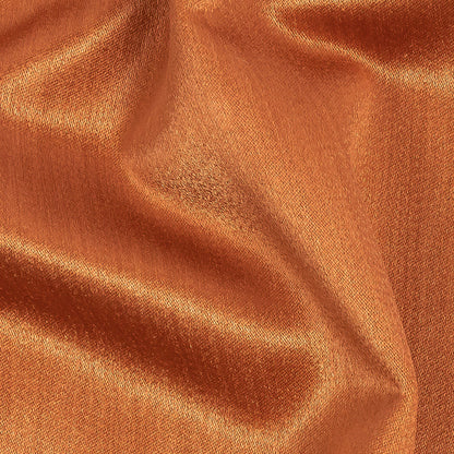 Home Decor Polyester Satin - Terracotta - British Imported Detail