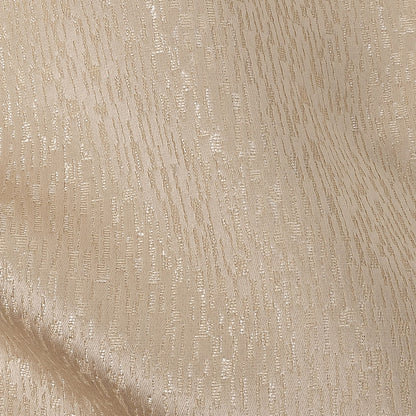 Polyester Jacquard - Champagne Raindrop Streaks - British Imported Detail