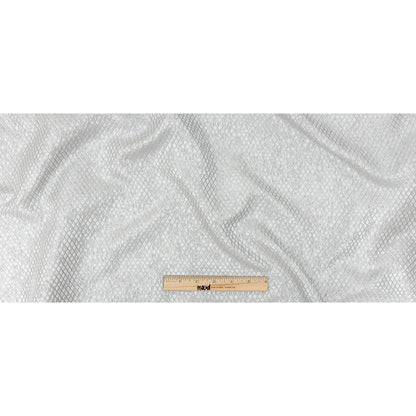 Polyester Jacquard - Platinum Diamonds - British Imported Full