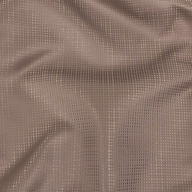 Satin-Faced Jacquard - Heather Little Squares - British Imported