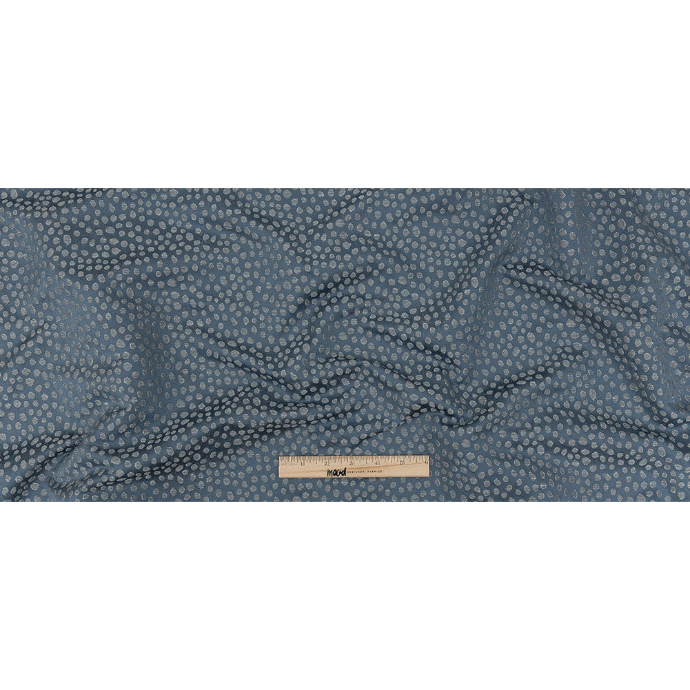 Polyester Jacquard - Danube Spots - British Imported Full