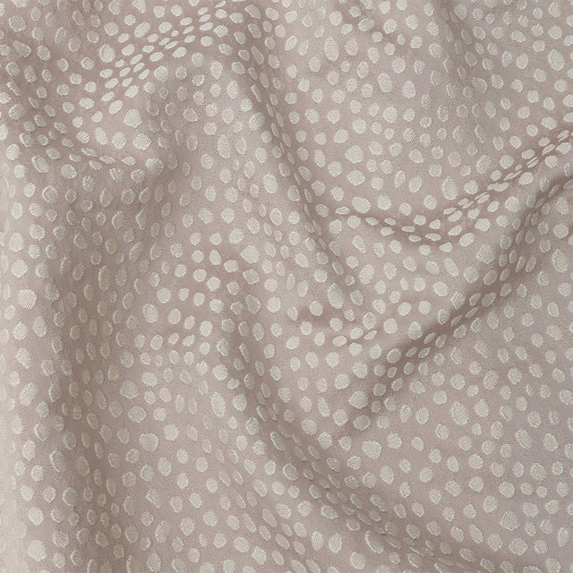 Polyester Jacquard - Orchid Spots - British Imported