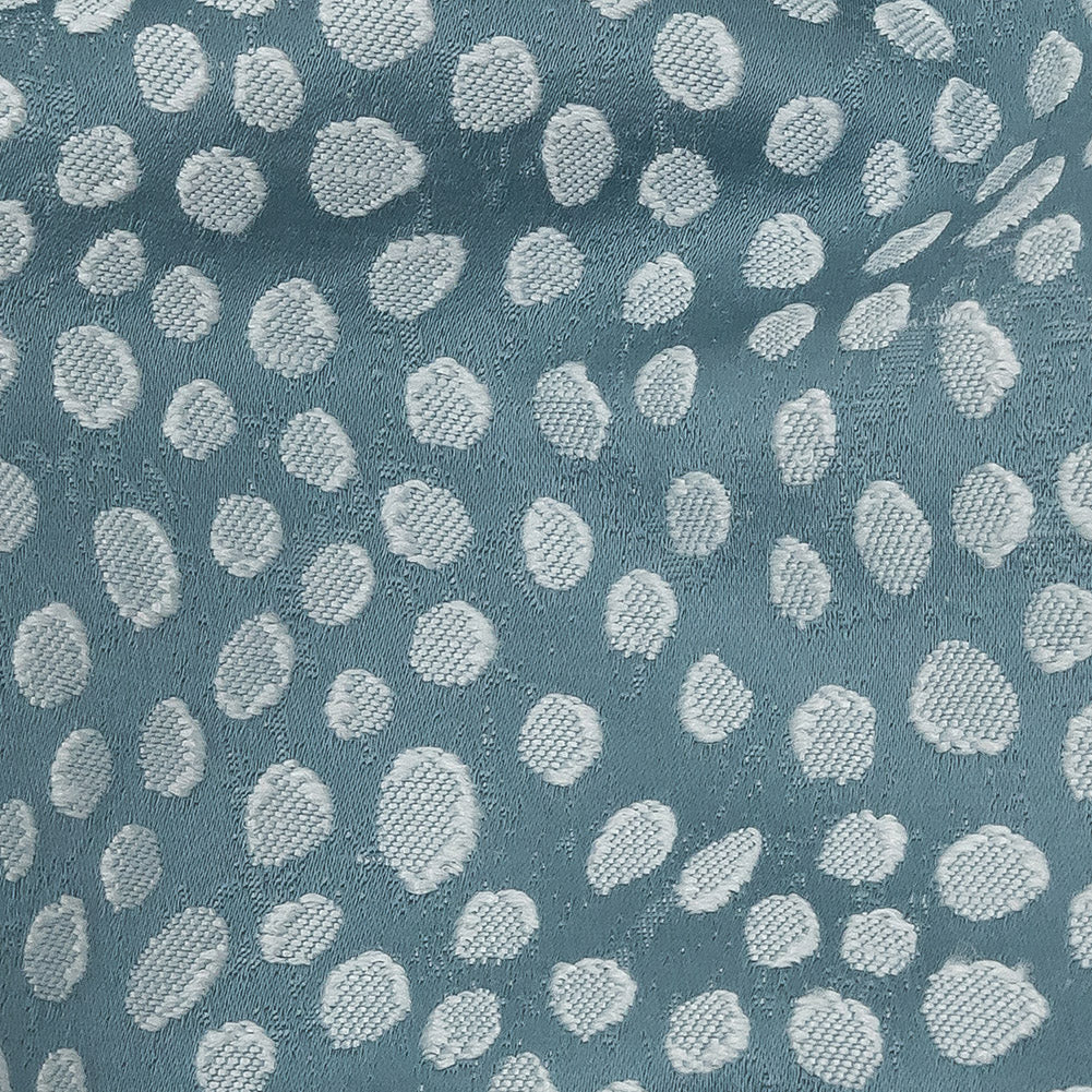 Polyester Jacquard - Sky Spots - British Imported Detail