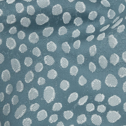 Polyester Jacquard - Sky Spots - British Imported Detail
