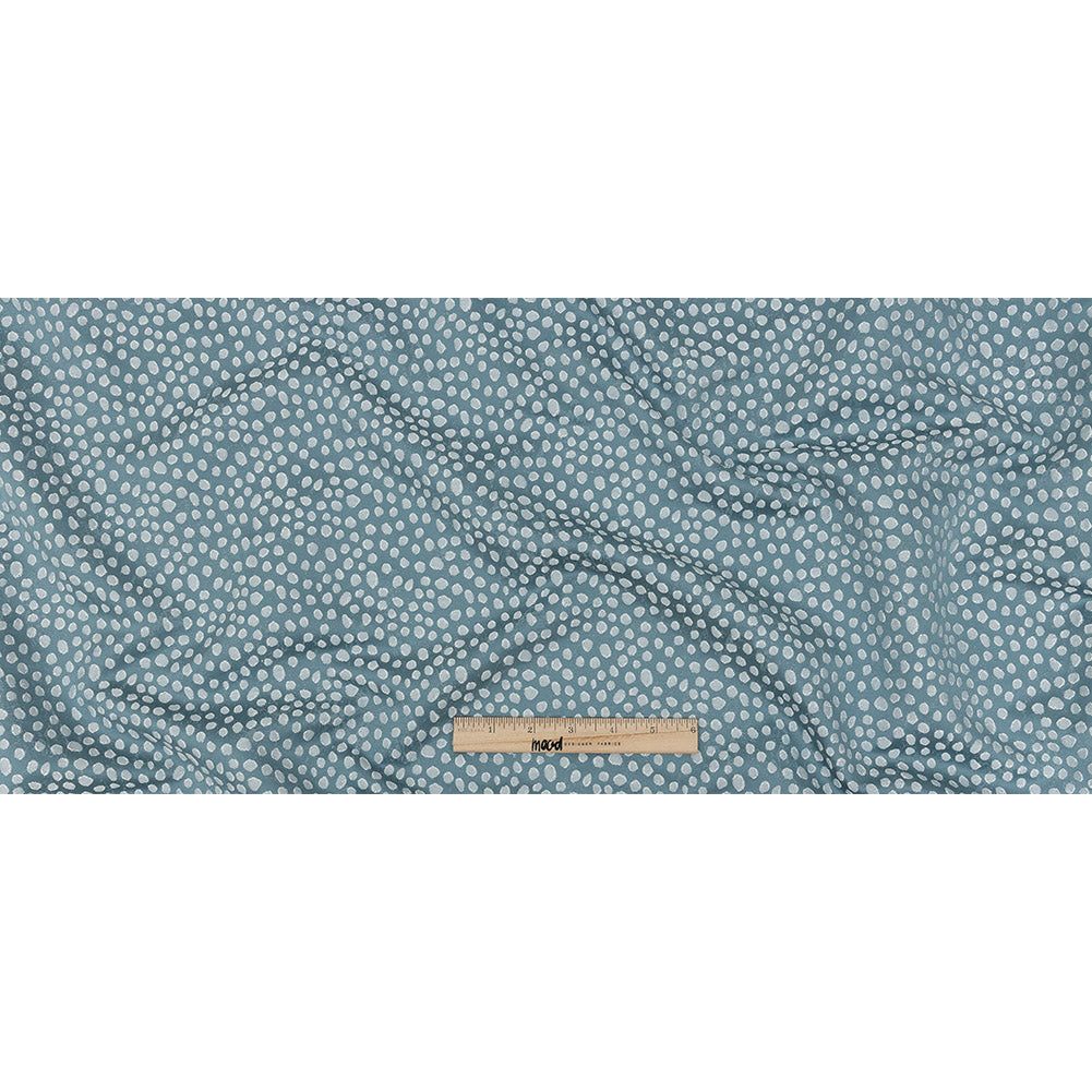 Polyester Jacquard - Sky Spots - British Imported Full