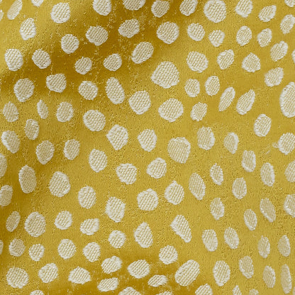 Polyester Jacquard - Sunflower Spots - British Imported Detail