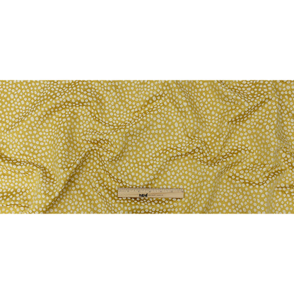 Polyester Jacquard - Sunflower Spots - British Imported Full