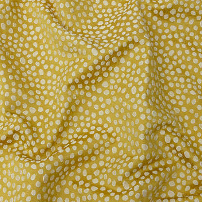 Polyester Jacquard - Sunflower Spots - British Imported