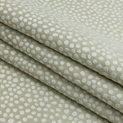 Polyester Jacquard - Willow Spots - British Imported Folded