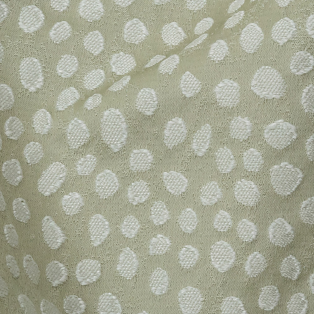 Polyester Jacquard - Willow Spots - British Imported Detail