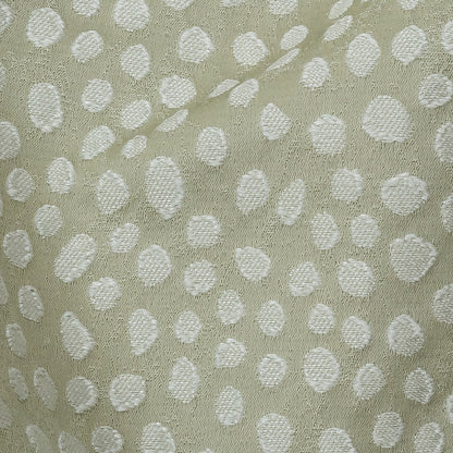 Polyester Jacquard - Willow Spots - British Imported Detail