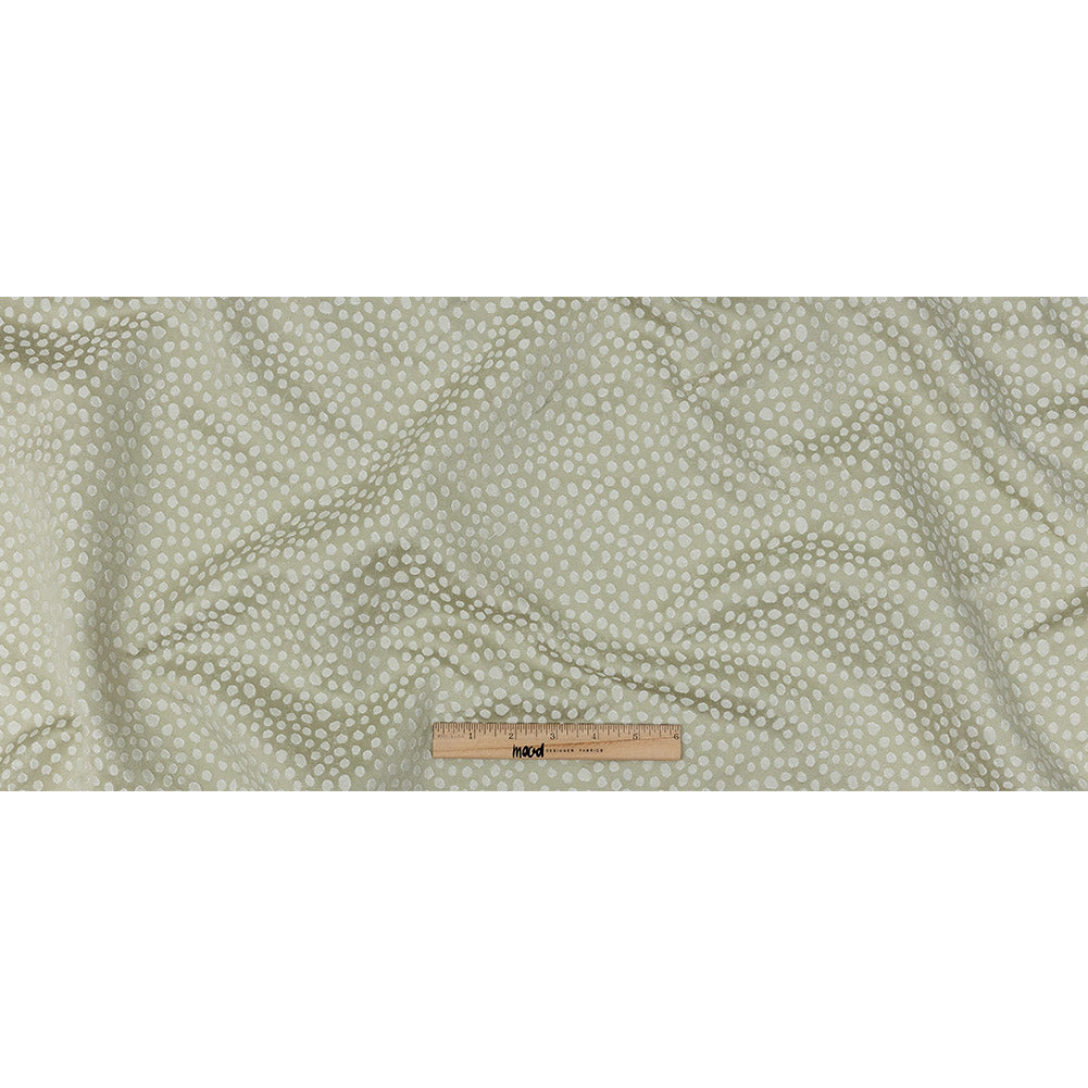 Polyester Jacquard - Willow Spots - British Imported Full
